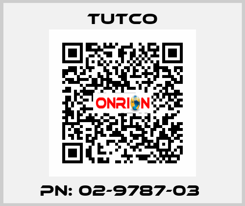 PN: 02-9787-03  TUTCO