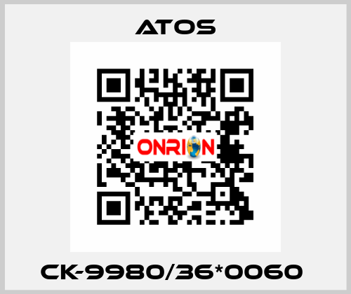 CK-9980/36*0060  Atos