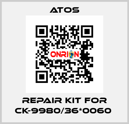 REPAIR KIT FOR CK-9980/36*0060  Atos