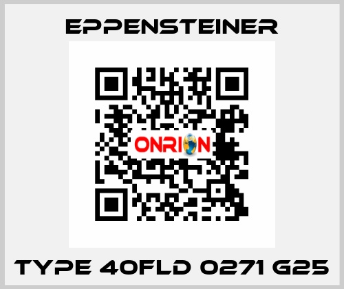 Type 40FLD 0271 G25 Eppensteiner