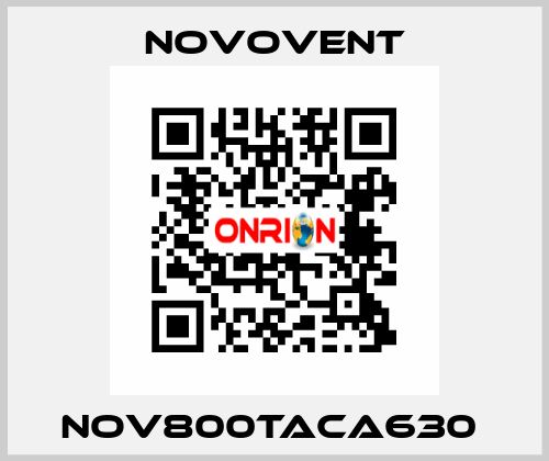 NOV800TACA630  Novovent