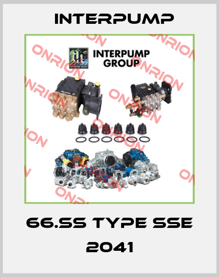 66.SS Type SSE 2041 Interpump