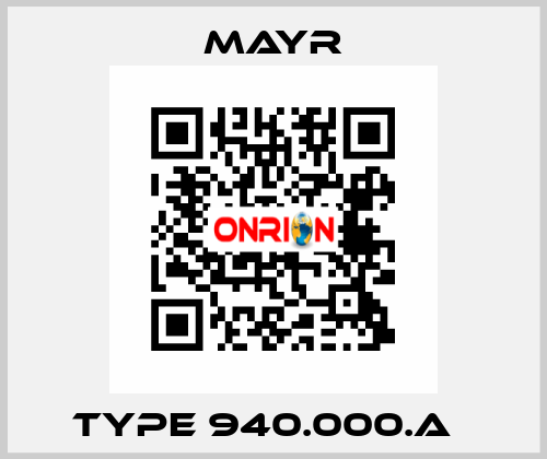 Type 940.000.A   Mayr