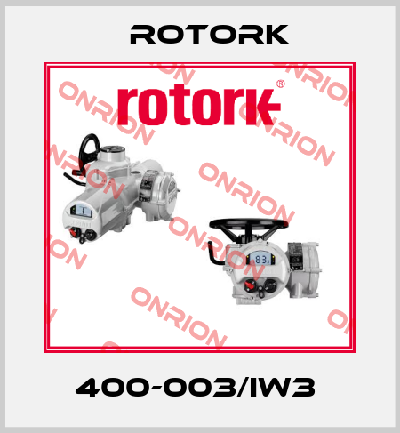 400-003/IW3  Rotork
