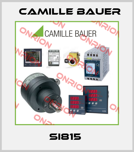 SI815  Camille Bauer