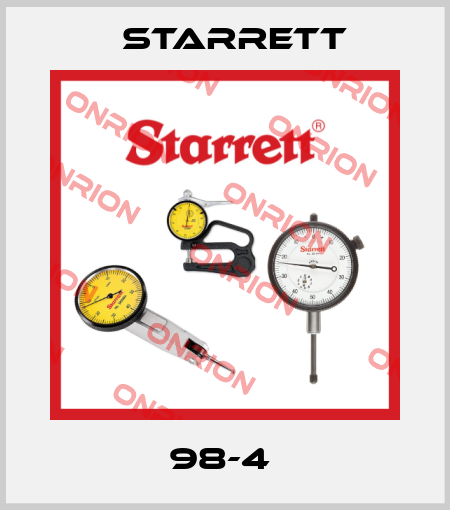 98-4  Starrett