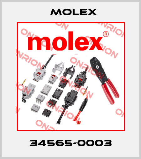 34565-0003 Molex