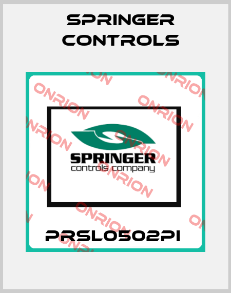 PRSL0502PI  Springer Controls