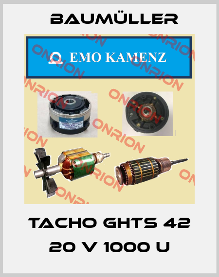Tacho GHTS 42 20 V 1000 U Baumüller