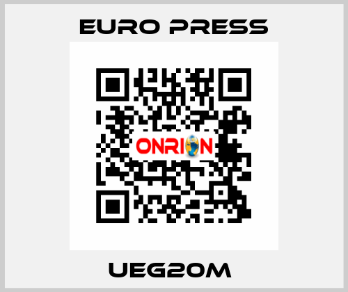 UEG20M  Euro Press