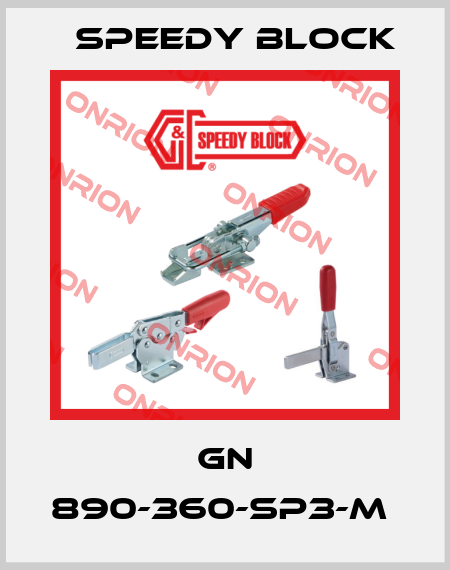 GN 890-360-SP3-M  Speedy Block