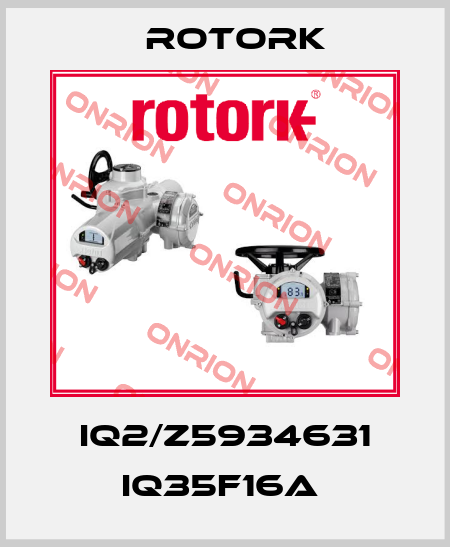 IQ2/Z5934631 IQ35F16A  Rotork