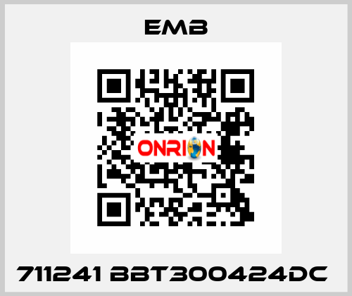 711241 BBT300424DC  Emb