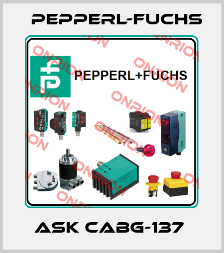 ASK CABG-137  Pepperl-Fuchs
