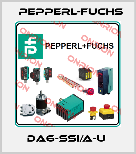 DA6-SSI/A-U  Pepperl-Fuchs