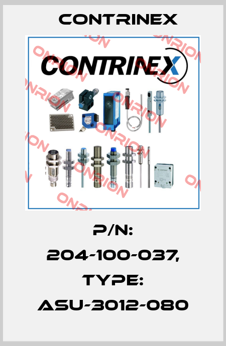 p/n: 204-100-037, Type: ASU-3012-080 Contrinex
