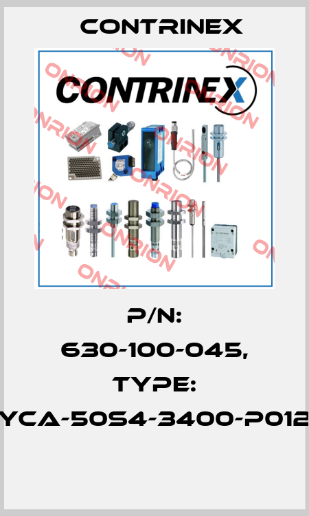 P/N: 630-100-045, Type: YCA-50S4-3400-P012  Contrinex