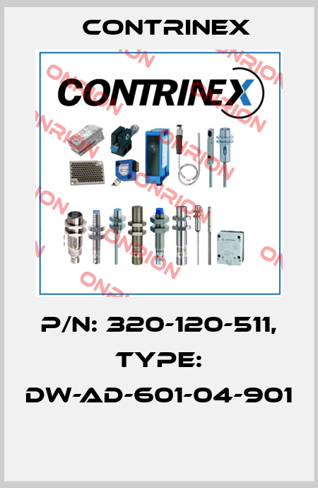 P/N: 320-120-511, Type: DW-AD-601-04-901  Contrinex