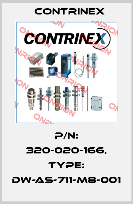 p/n: 320-020-166, Type: DW-AS-711-M8-001 Contrinex