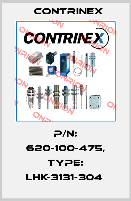 P/N: 620-100-475, Type: LHK-3131-304  Contrinex