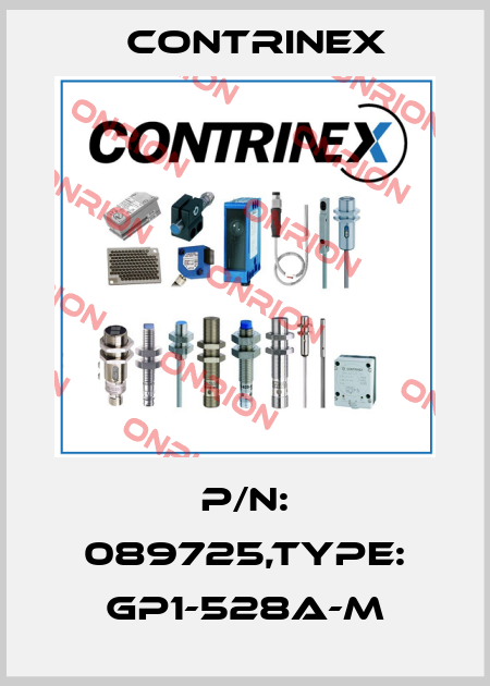 P/N: 089725,Type: GP1-528A-M Contrinex
