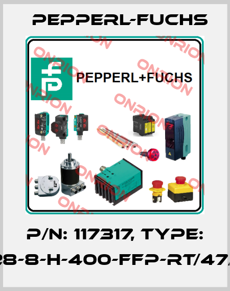 p/n: 117317, Type: RL28-8-H-400-FFP-RT/47/105 Pepperl-Fuchs