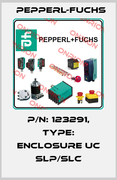 p/n: 123291, Type: Enclosure UC SLP/SLC Pepperl-Fuchs