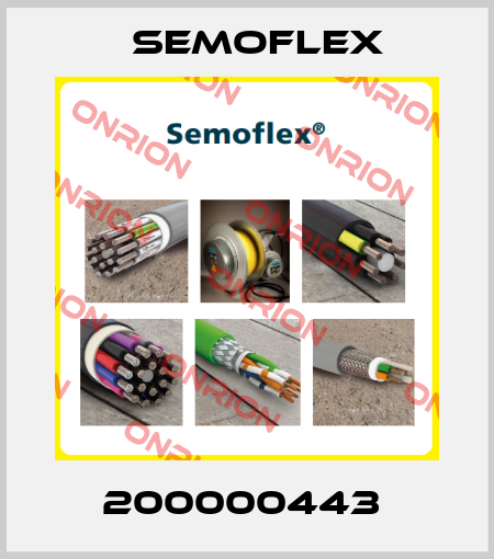 200000443  Semoflex