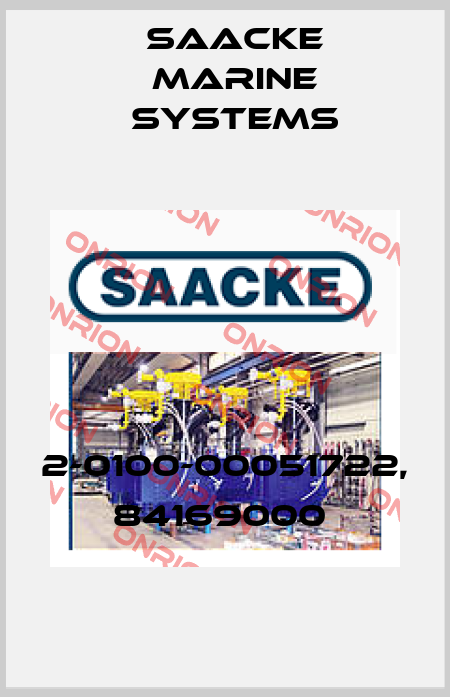2-0100-00051722, 84169000  Saacke Marine Systems