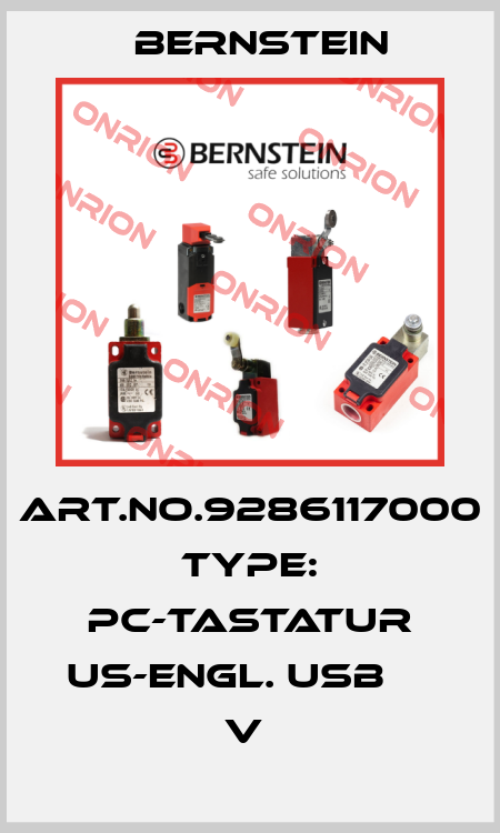 Art.No.9286117000 Type: PC-TASTATUR US-ENGL. USB     V  Bernstein