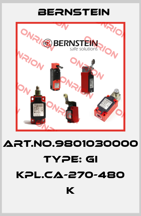 Art.No.9801030000 Type: GI KPL.CA-270-480            K Bernstein
