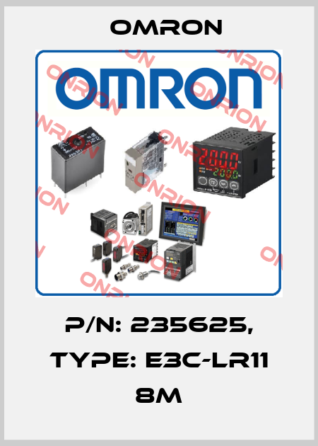 P/N: 235625, Type: E3C-LR11 8M Omron