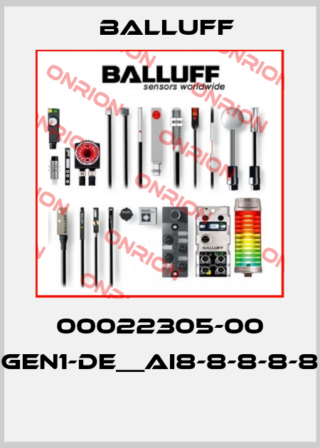 00022305-00 GEN1-DE__AI8-8-8-8-8  Balluff