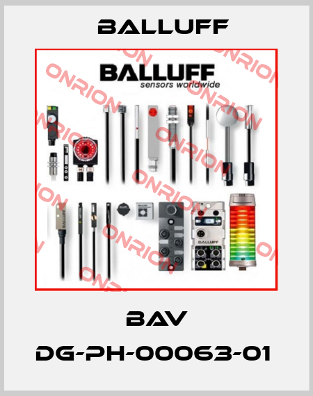 BAV DG-PH-00063-01  Balluff