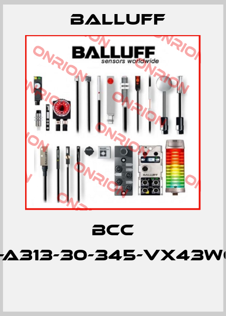 BCC A313-A313-30-345-VX43W6-100  Balluff