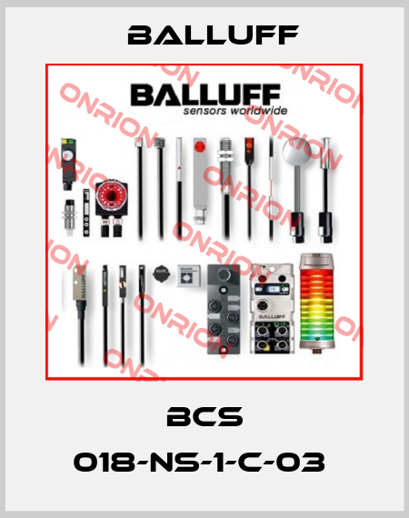 BCS 018-NS-1-C-03  Balluff