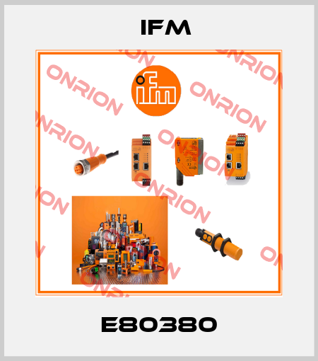 E80380 Ifm