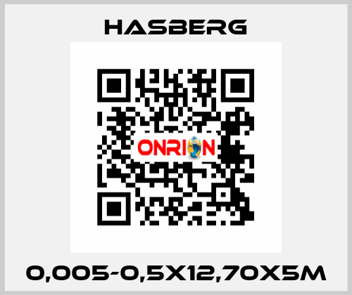 0,005-0,5X12,70X5M Hasberg