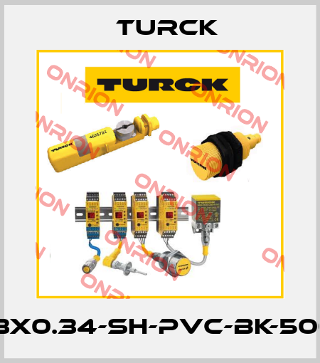 CABLE3X0.34-SH-PVC-BK-500M/TEL Turck