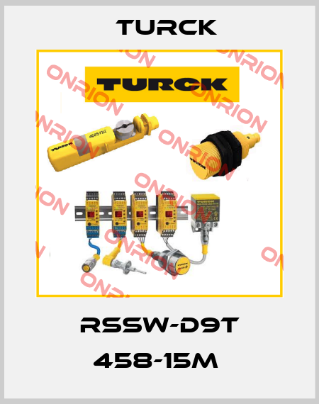 RSSW-D9T 458-15M  Turck