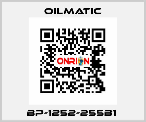 BP-1252-255B1  OILMATIC