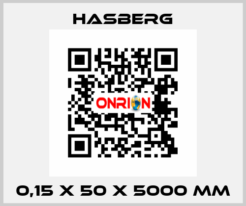 0,15 X 50 X 5000 MM Hasberg