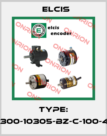 Type: L/EFK300-10305-BZ-C-100-4-CL-R Elcis
