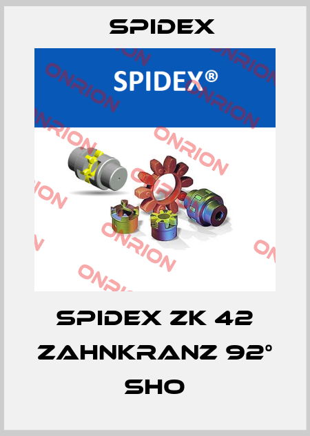 SPIDEX ZK 42 Zahnkranz 92° Sho Spidex
