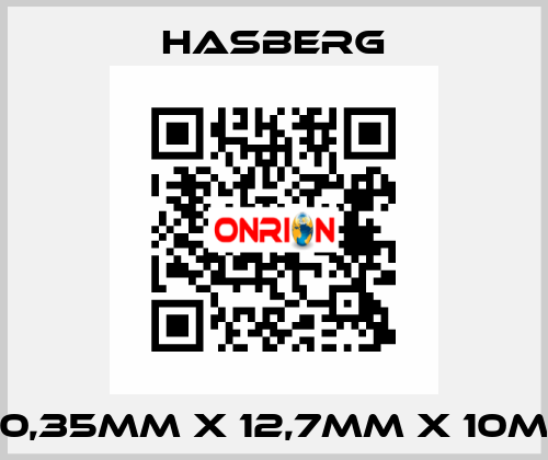 0,35MM X 12,7MM X 10M Hasberg