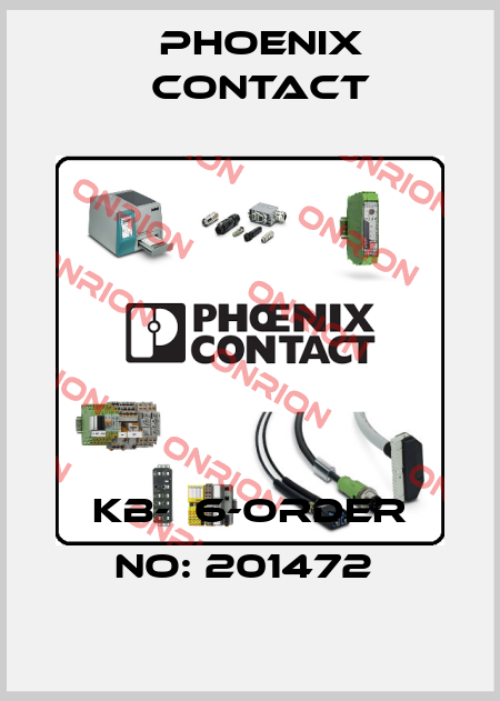 KB-  6-ORDER NO: 201472  Phoenix Contact