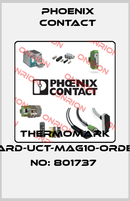 THERMOMARK CARD-UCT-MAG10-ORDER NO: 801737  Phoenix Contact