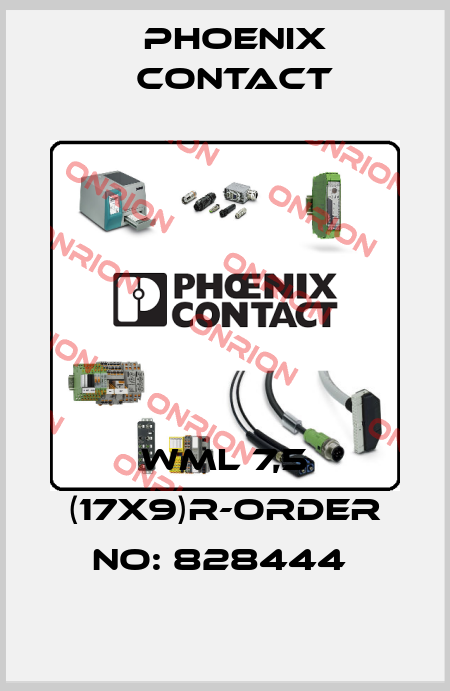 WML 7,5 (17X9)R-ORDER NO: 828444  Phoenix Contact