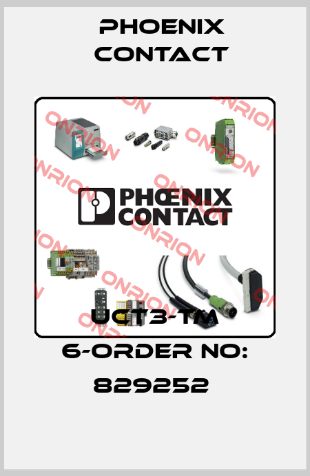 UCT3-TM 6-ORDER NO: 829252  Phoenix Contact