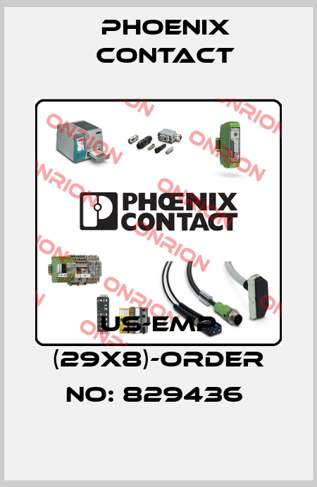 US-EMP (29X8)-ORDER NO: 829436  Phoenix Contact